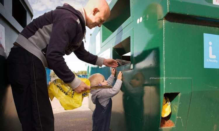  إعادة تدوير القمامة