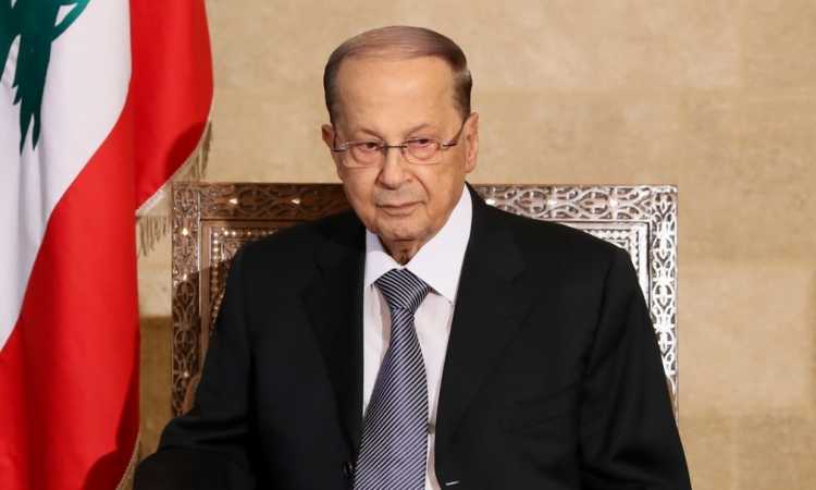 الرئيس اللبنانى ميشيل عون