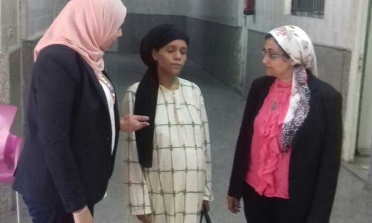 إنقاذ مشردة من الشارع