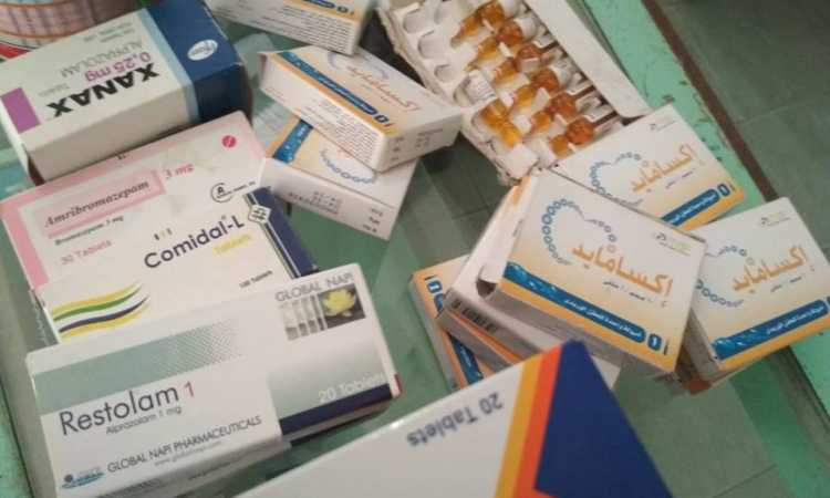 الأدوية المضبوطة بالشرقية
