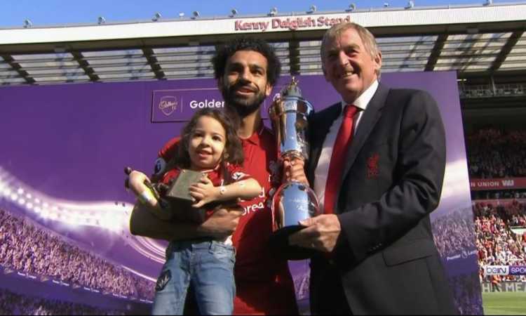 محمد صلاح وابنته