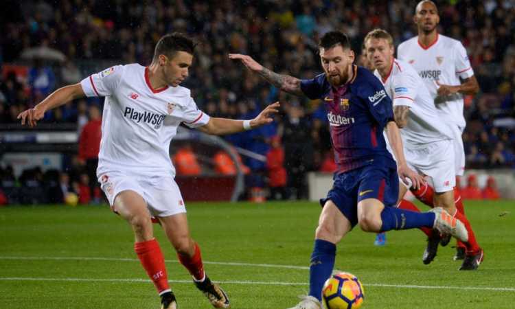 برشلونة وإشبيلية