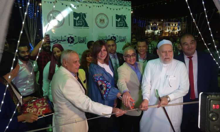 الهجرة تفتتح أولى خيم مبادرة فطارنا مع أهالينا
