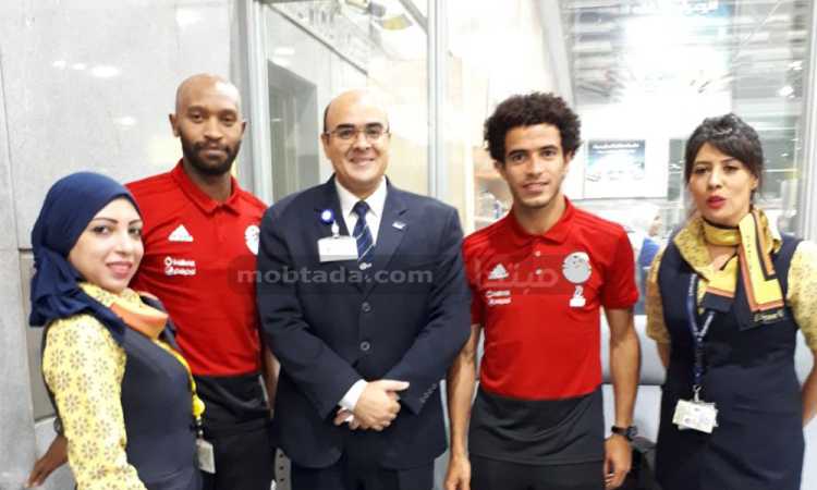 منتخب مصر يطير إلى الكويت‎