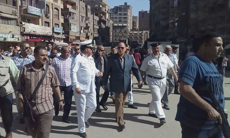 مدير أمن الجيزة خلال الحملة