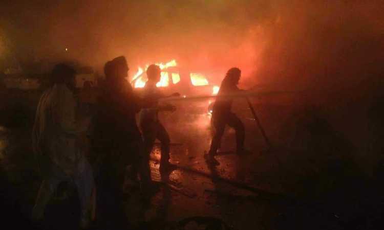 انفجار سيارة بنغازى 
