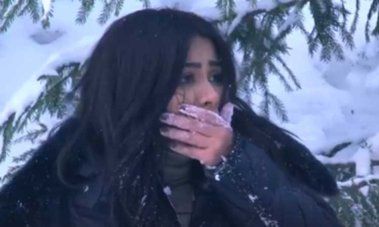 شيرين فى برنامج رامز تحت الصفر