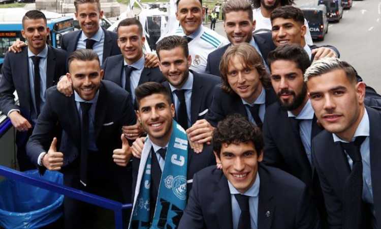 لاعبو ريال مدريد