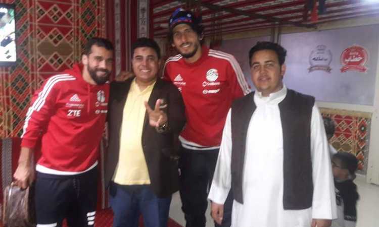 أحمد حجازى وعبدالله السعيد