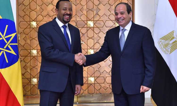 السيسى وأبى أحمد