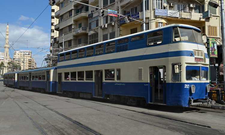 ترام الإسكندرية- أرشيفية 