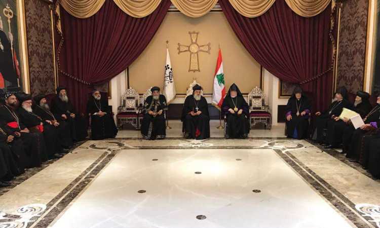 البابا خلال حضوره