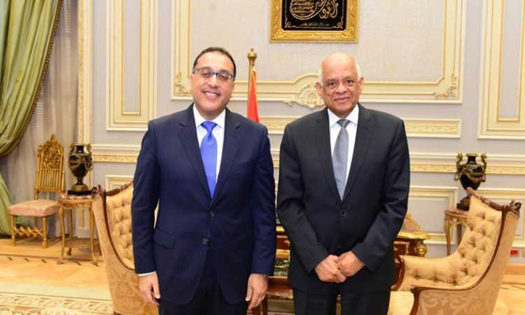 على عبد العال ومصطفى مدبولى