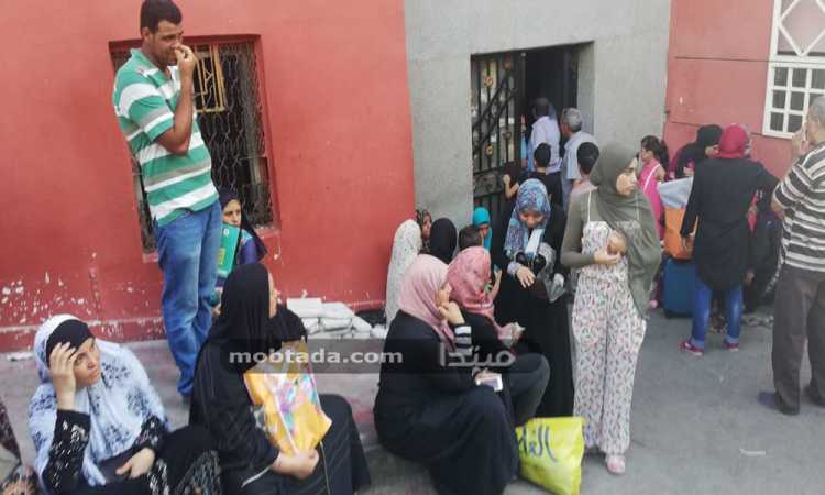 حريق مستشفى الحسين الجامعى