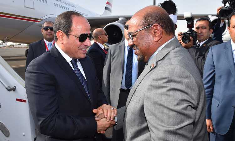 الرئيس السيسى فى السودان