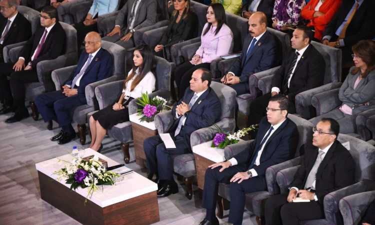 الرئيس السيسى خلال المؤتمر