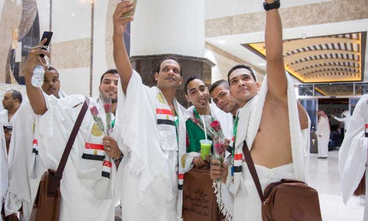 التقاط الصور خلال الحج