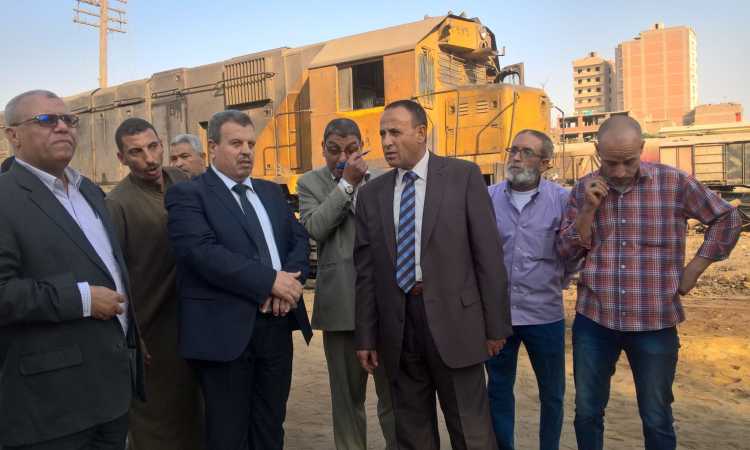 جولة لرئيس السكة الحديد
