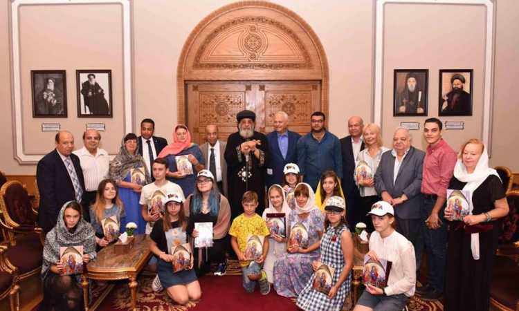البابا يستقبل وفد شبابى روسى