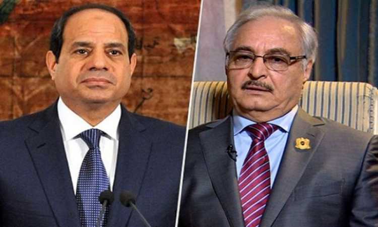 الرئيس السيسى والمشير خليفة حفتر