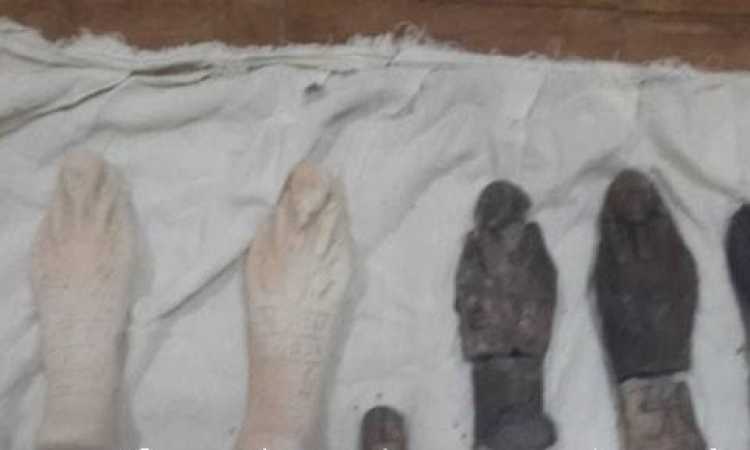 الآثار المضبوطة