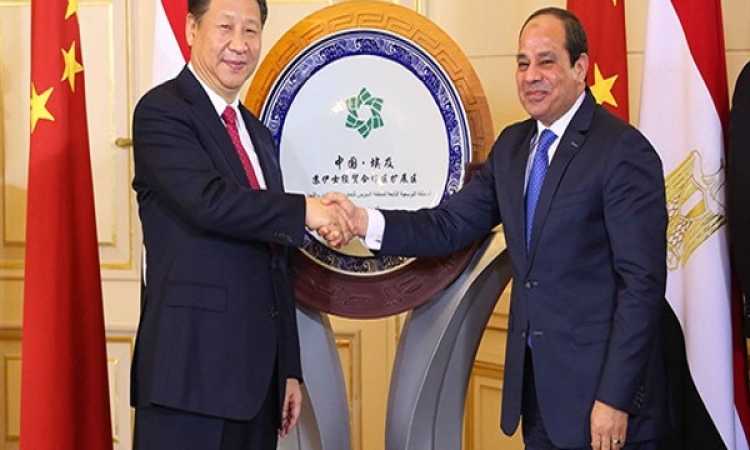الرئيس السيسى ونظيره الصيني