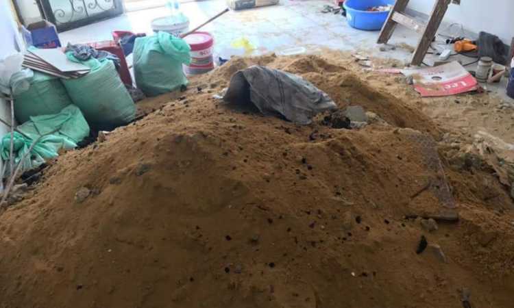 استخراج جثة طالب الرحاب المقتول