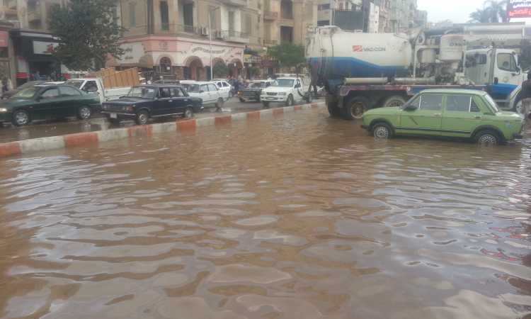 غرق شارع بالمياه - أرشيفية