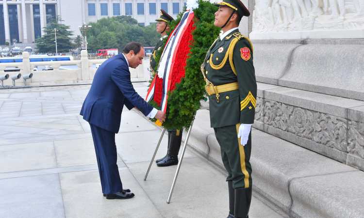 السيسى فى الصين