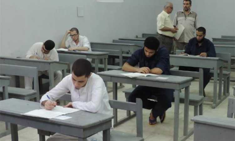 الامتحانات فى السجون
