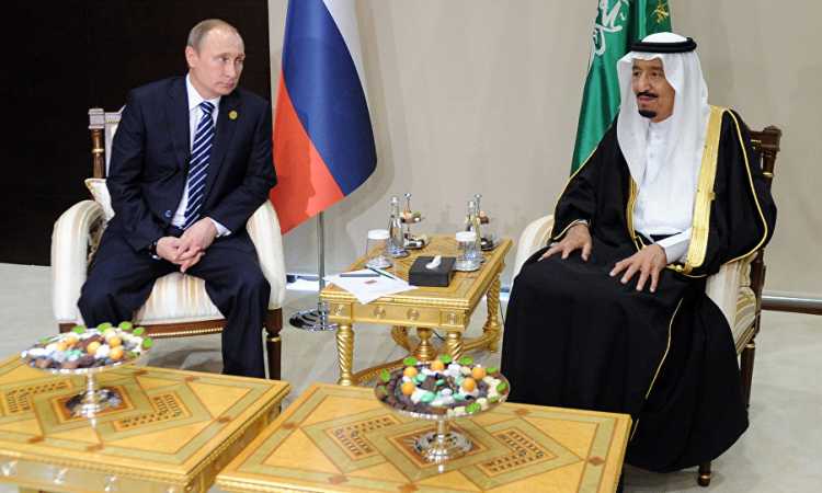 بوتين والملك سلمان