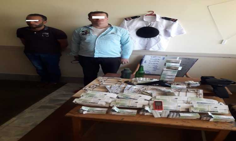 المتهمان والمضبوطات