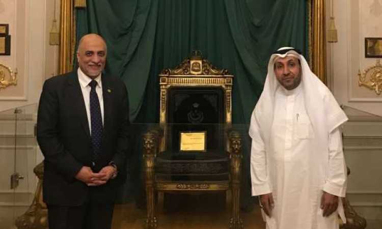 القصبى يلتقى نقيب أشراف الحجاز