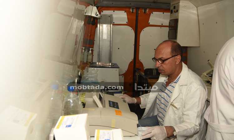 قافلة طبية بعزبة محسن فى الإسكندرية 