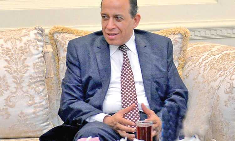 المستشار محمد عبدالمحسن رئيس نادى القضاة