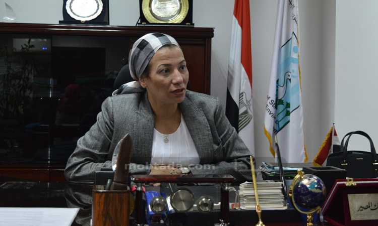 وزيرة البيئة 