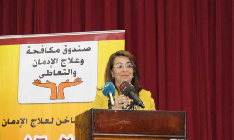 غادة والى - وزيرة التضامن الاجتماعى
