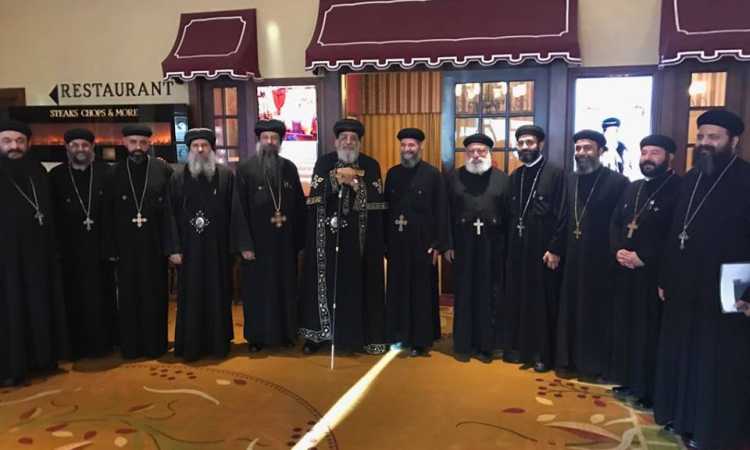 البابا تواضروس يصل مدينة بافالو