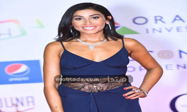 دينا الشربينى فى مهرجان الجونة السينمائى
