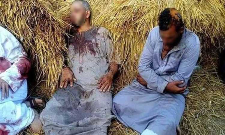 مصابون فى المشاجرة