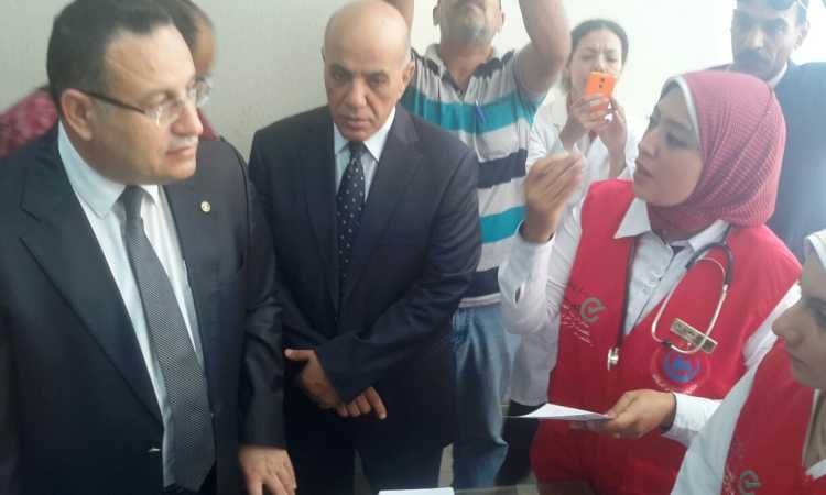 محافظ الإسكندرية يشهد انطلاق مبادرة 100 مليون صحة