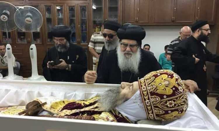 صلوات تجنيز الأنبا بيشوى
