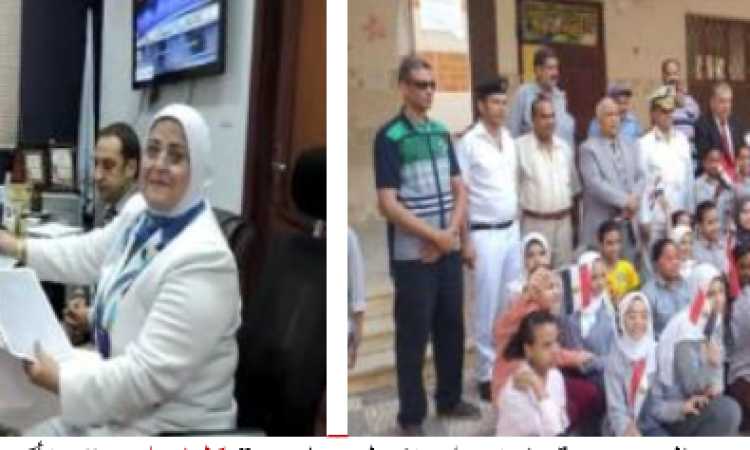 رجال الأمن خلال المبادرة