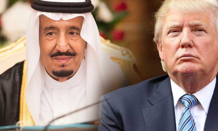 ترامب والملك سلمان