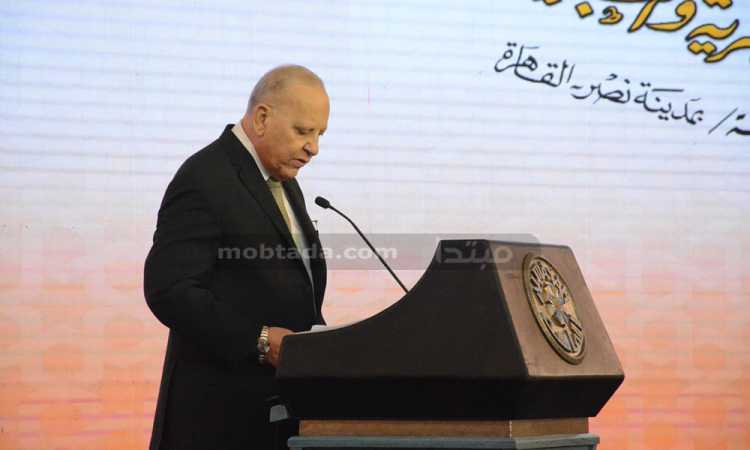المستشار حسام عبد الرحيم وزير العدل