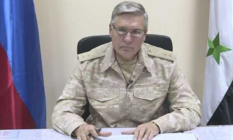 رئيس المركز الروسى للمصالحة بسوريا الفريق فلاديمير سافتشينكو