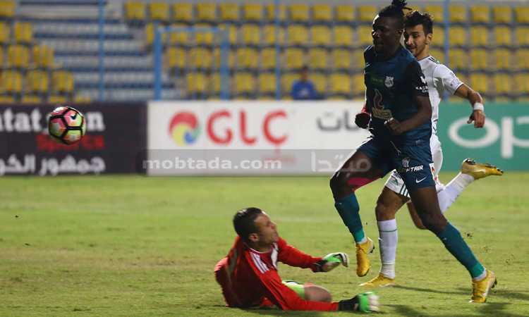 بثلاثية.. المصرى يعبر من «مطب» إنبى فى الدورى