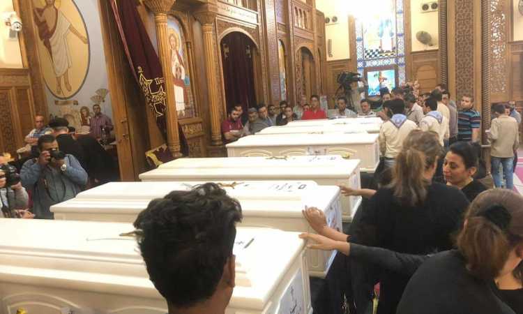 شهداء حادث دير الأنبا صموئيل