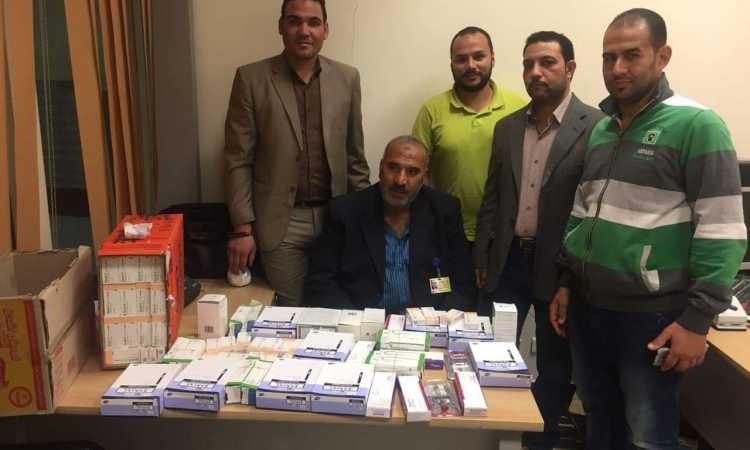 الأدوية المضبوطة
