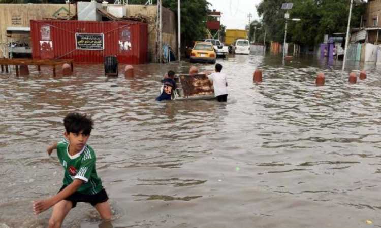 السيول في العراق